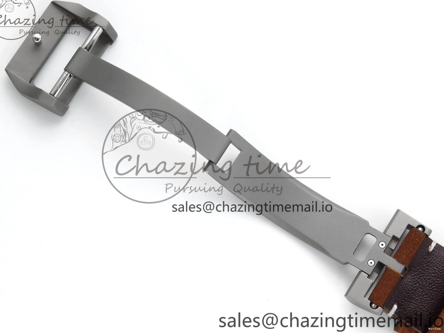 MIROTIME 0417 Big Pilot IW329701 M+F 1:1 Best Edition Black Dial on Brown Leather Strap MY RelaxedFit 7005